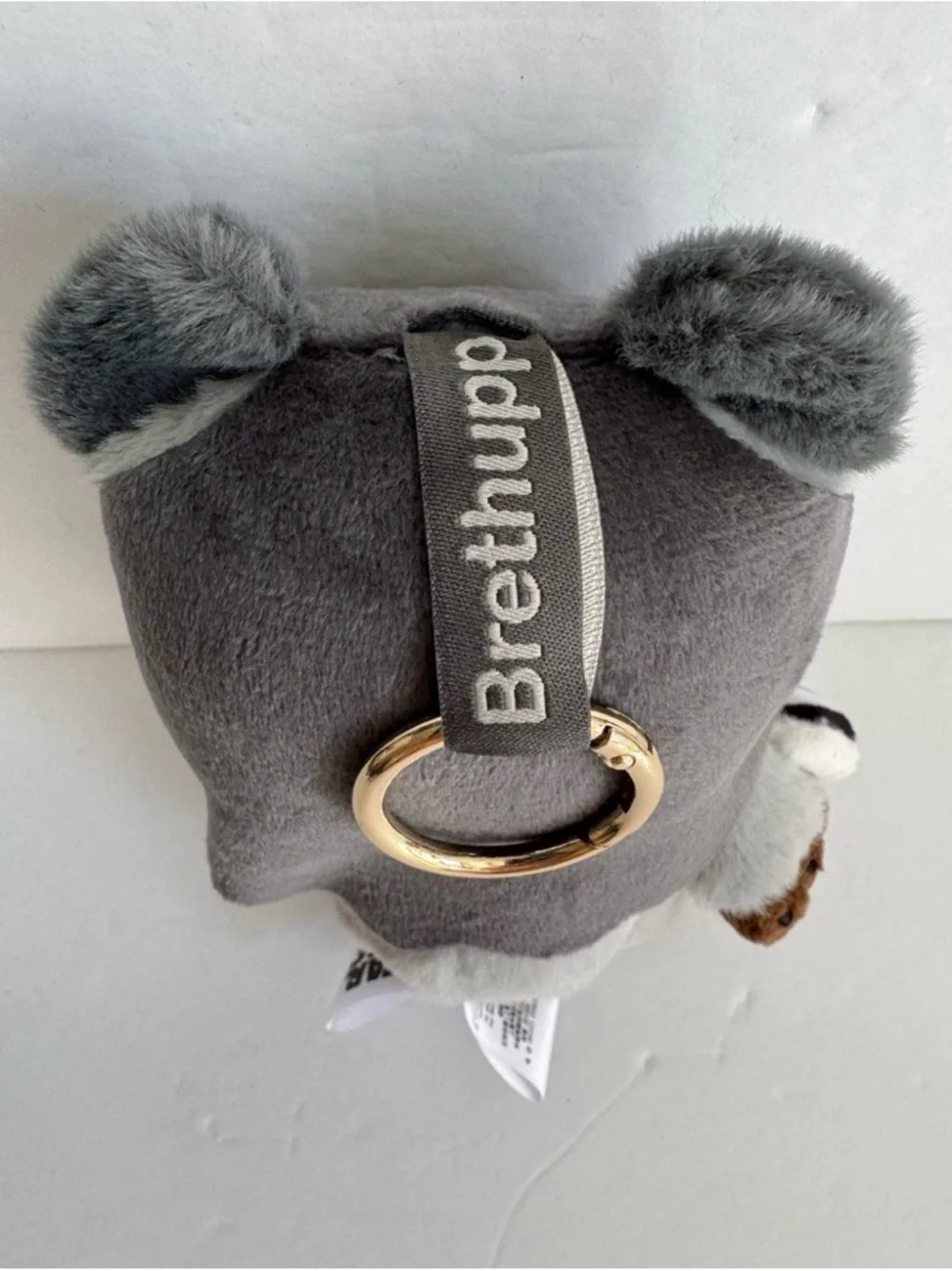 DISNEY STAR WARS HOT TOYS COSBI EWOKS PLUSH PENDANT KEYCHAIN BRETHUPP NWT